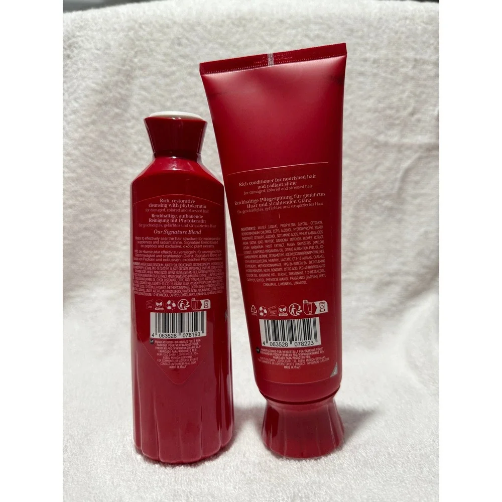 NEQI Professional Hair Care Repair Reveal Shampoo 11.2oz Conditioner 8.5oz Set